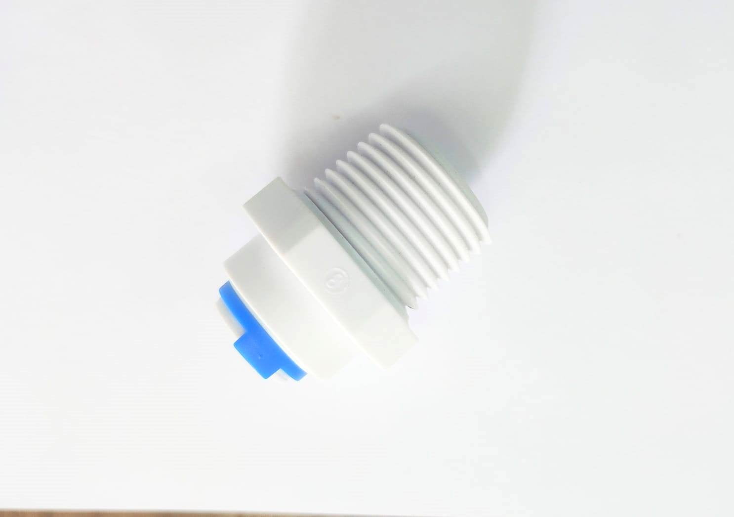 Gelinter Bebedouros e Filtros - Conector parede rosca de 1/2 saída engate rápido para mangueira 8mm + 1 mt de mangueira atóxica